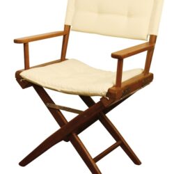 Sedia teak imbottita sabbia